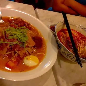Mee Jawa & Prawn Mee