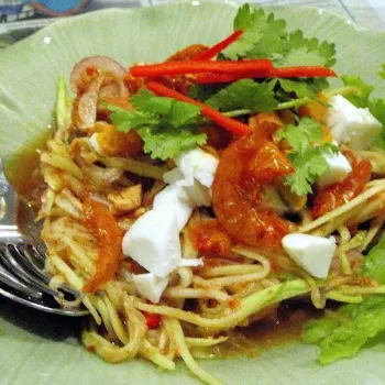 Salted Egg and Crispy Dried Shrimps