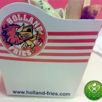 Holland Fries’s packing, Logo & website address