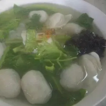 Fishball and Fish Wantan noodle