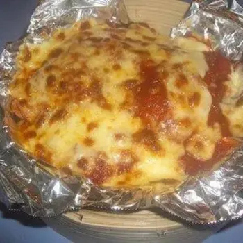 Fish Cheese Baked Rice with Italian Sauce