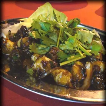 Stir-fry escargots