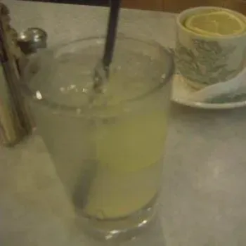 Lime Juice and Hot Lemon Tea