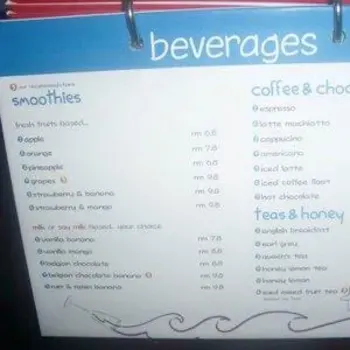 Beverage Menu
