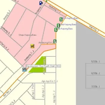 Map of Fruitti Stall