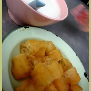 Almond Soup and You Char Kway