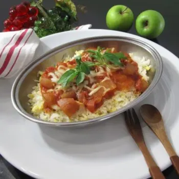 Baked Pork Chop Rice