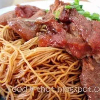 Wantan Mee With Pork