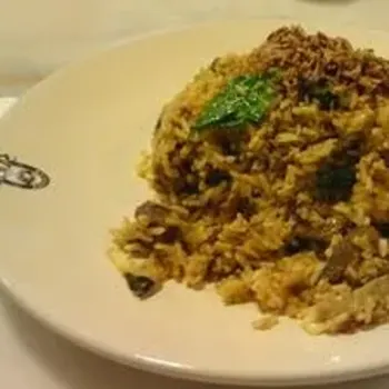 Curry Mutton Fried Rice