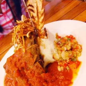 Romano Style Braised Lamb Shank