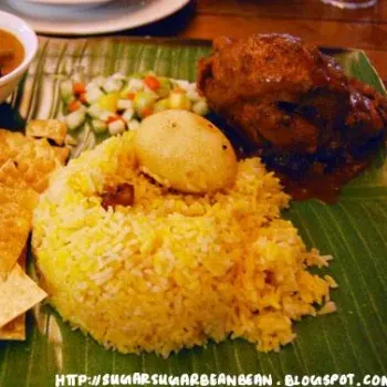 Quarter Chicken Briyani Rice