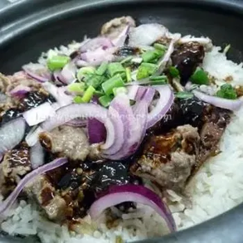 Black Pepper Steak Rice