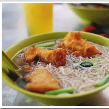 Fried Fish Bihun Soup