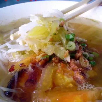 Salmon Noodle Soup
