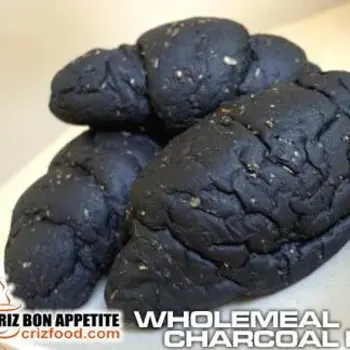 Bamboo Charcoal Wholemeal Rolls