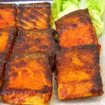 Pan Grilled Salmon