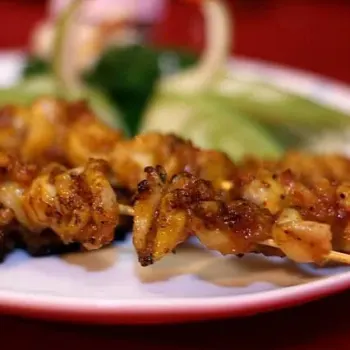 Cambodian Grilled Squid