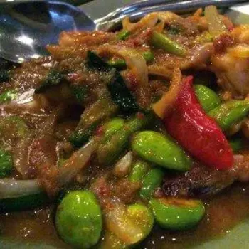 Petai with Prawns