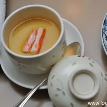 Steamed Foie Gras Egg