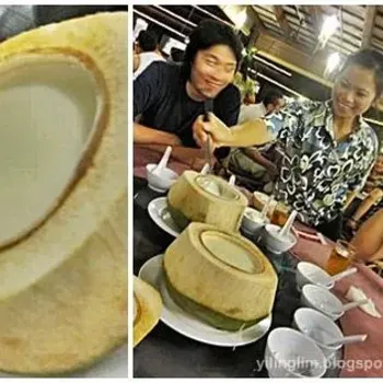 Coconut pudding