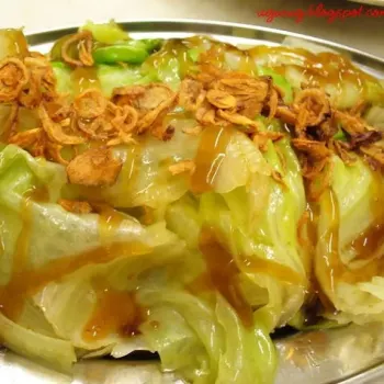 blanched vegetables
