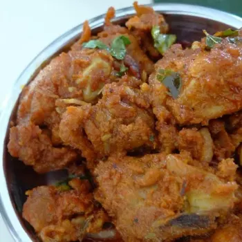 Dry Curry Chicken