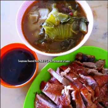 Roasted Duck and Khai Choy