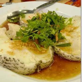 Steamed Cod Fish