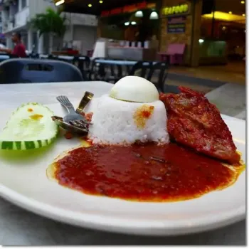 Nasi Lemak Ayam Kampung