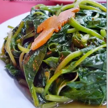 Stir-fried Sweet Potato Leaves