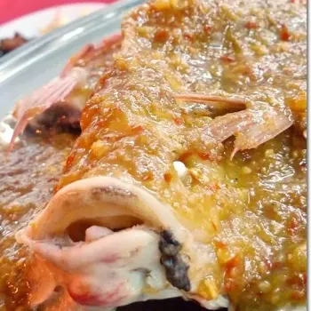 Steamed Tilapia in A Spicy Bean Sauce
