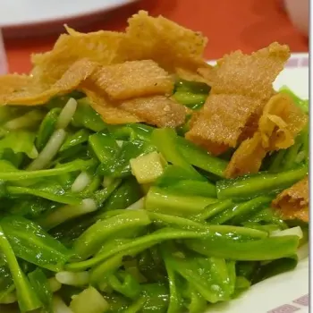 Stir Fried Qing Loong With Grilled Cuttlefish