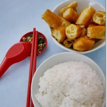 Rice and You Tiao