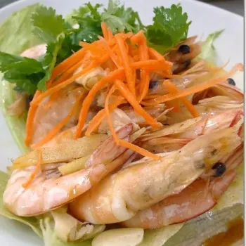 Boiled Prawns