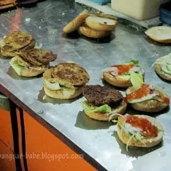 Burger Cooking Process