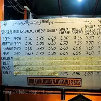Menu And Price List