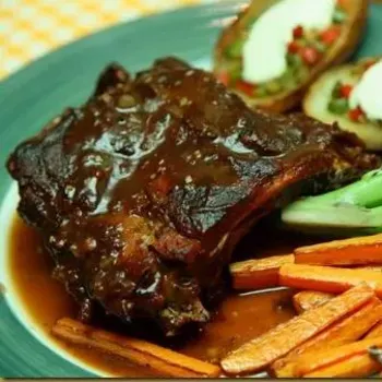 Texas Barbequed Spare Ribs