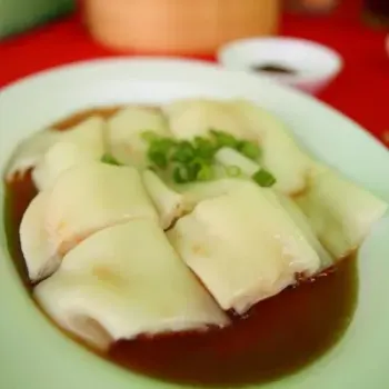 Cheong Fun with prawns