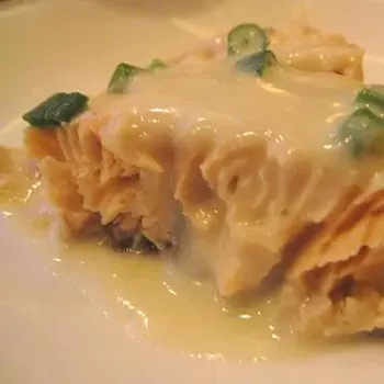 Baked Salmon Fillet with Butter and Garlic
