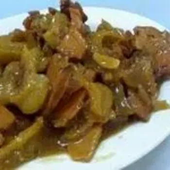 Bittergound With Bbq Pork