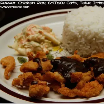 Black Pepper Chicken Rice