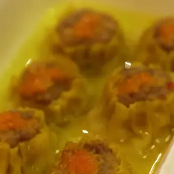 Shao Mai with Chicken Soup