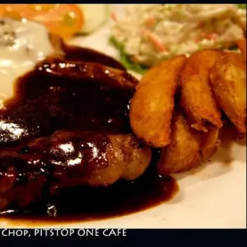 Black And White Chicken Chop