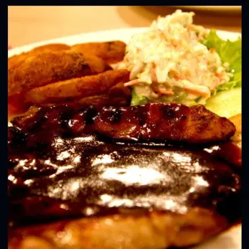Black Pepper Chicken Chop