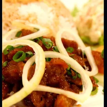 Marmite Chicken Chop Rice