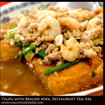 Taufu with Braised Pork