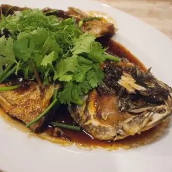 Crispy Deep-Fried Sea Bass