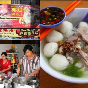 Homemade Fish Ball Koay Teow Soup