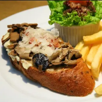 Mixed Mushroom Tartine