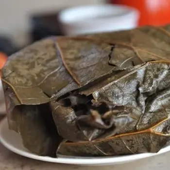 Glutinous Rice in Leaf